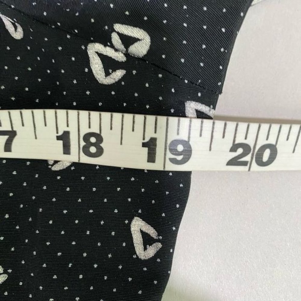 Vintage 70s 80s Whirlaway Frocks USA figure fitting dress button front size 6P - Picture 6 of 13